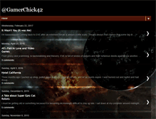 Tablet Screenshot of gamerchick.net